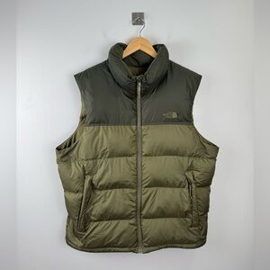 The North Face Men 1996 Retro Nuptse Vest Moss Green Size XL